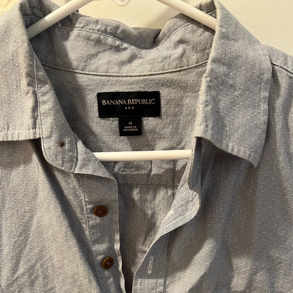 Mens Banana Republic casual summer shirt